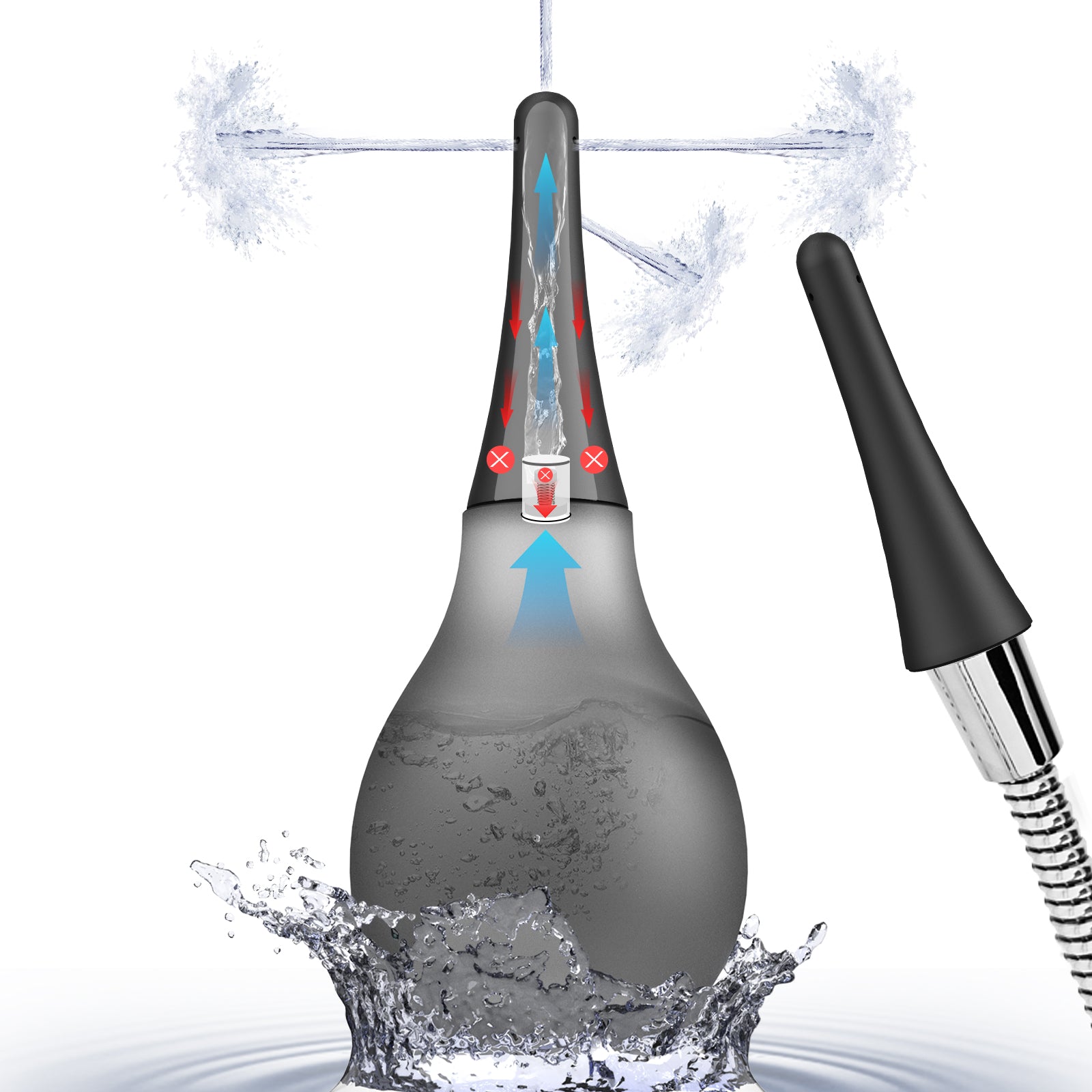 Enema Douche Anti Back-Flow