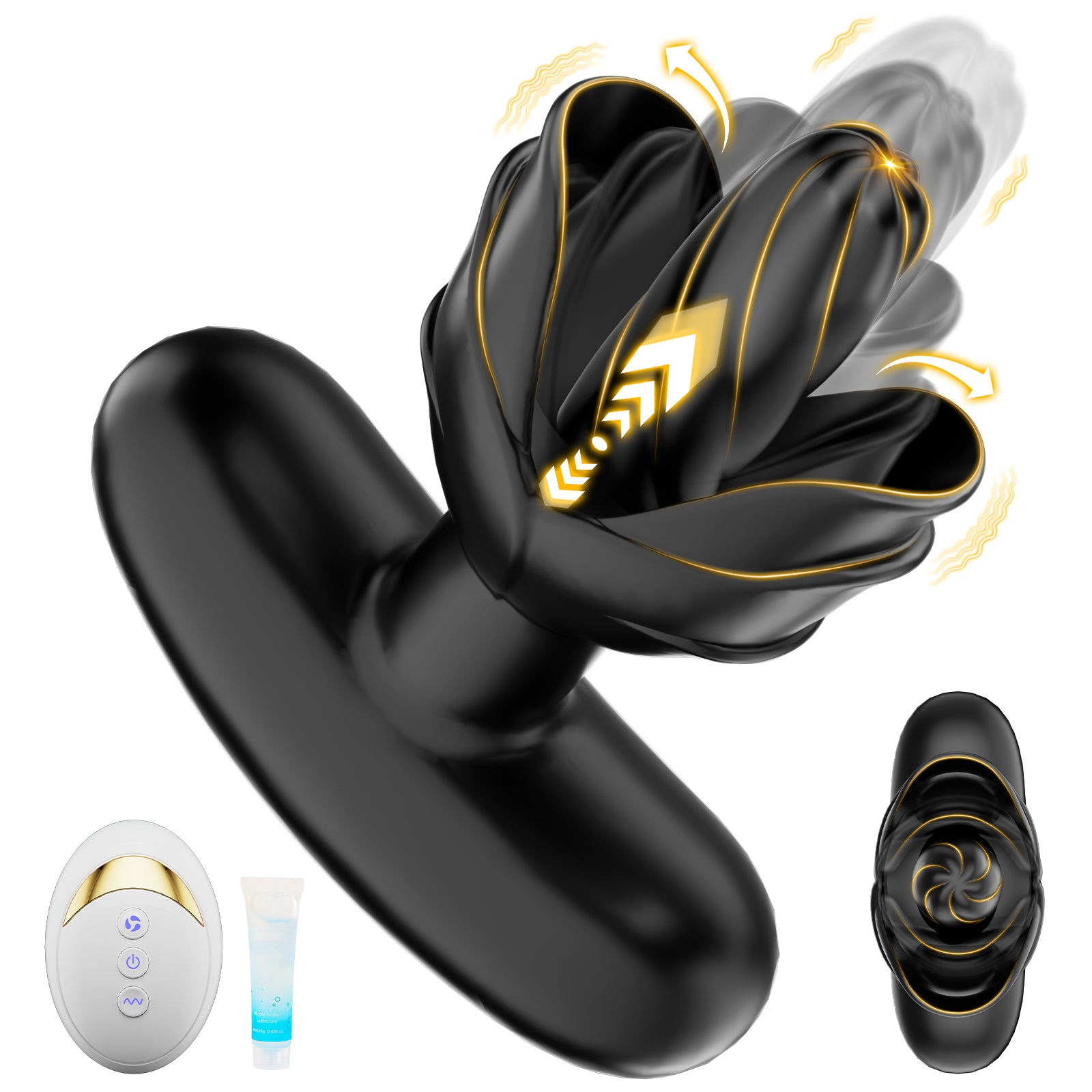 Prostate Massager Anal Toy Butt Plug Vibrator Sex Toys for Men