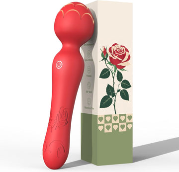 Wand Vibrator Rose Sex Toy