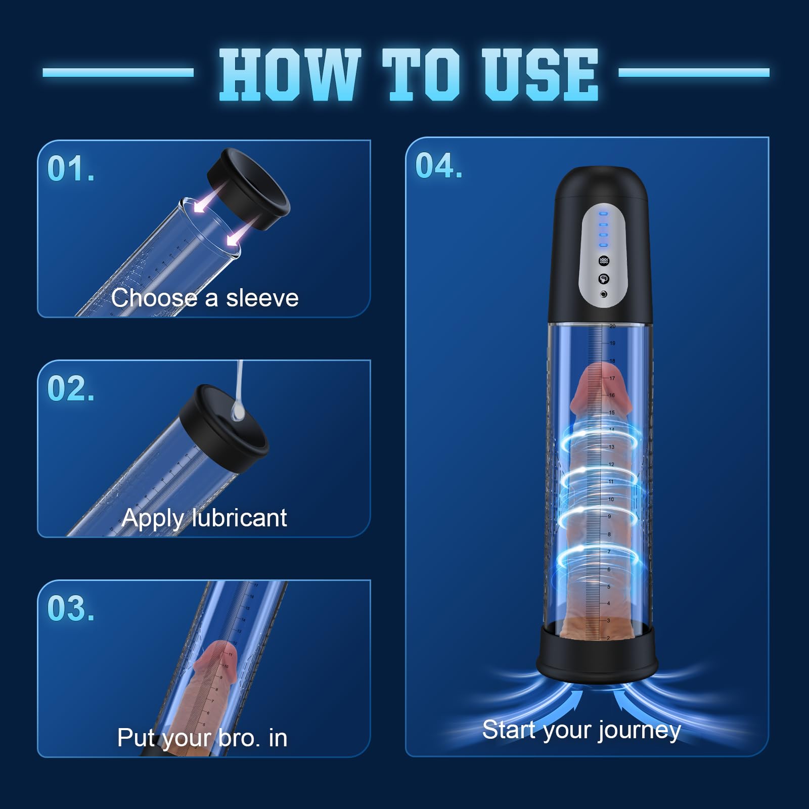 Electric Penis Pump Sex Toys