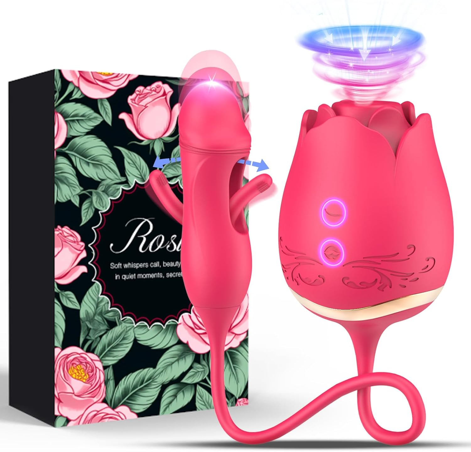 Sucking Vibrator Rose Sex Toys – Moiame