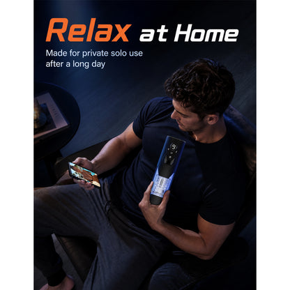 Mesterstar App-Controlled Automatic Male Masturbator with Thrusting & 360° Rotation