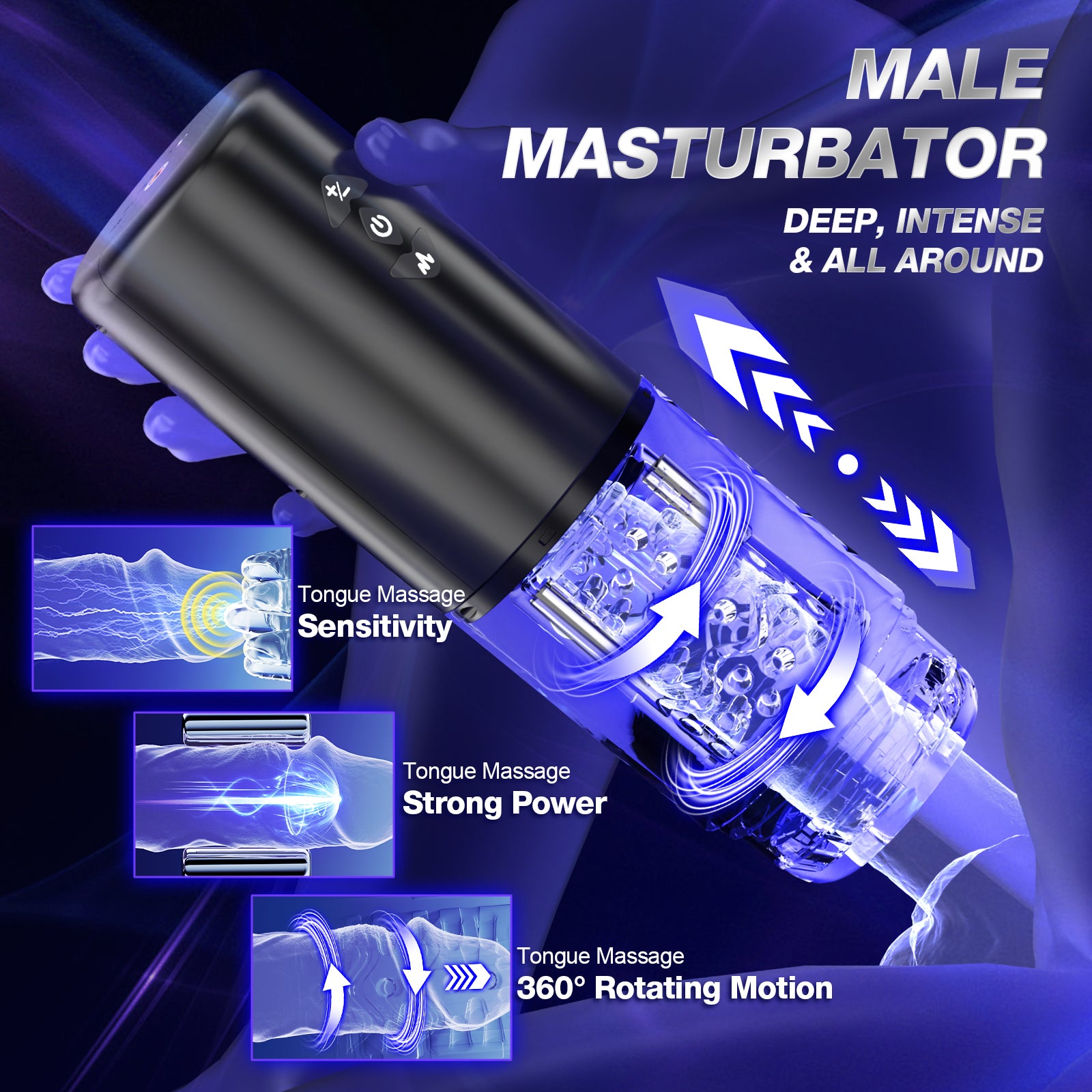 Meilingo: Male Masturbator Sex Toys for Men