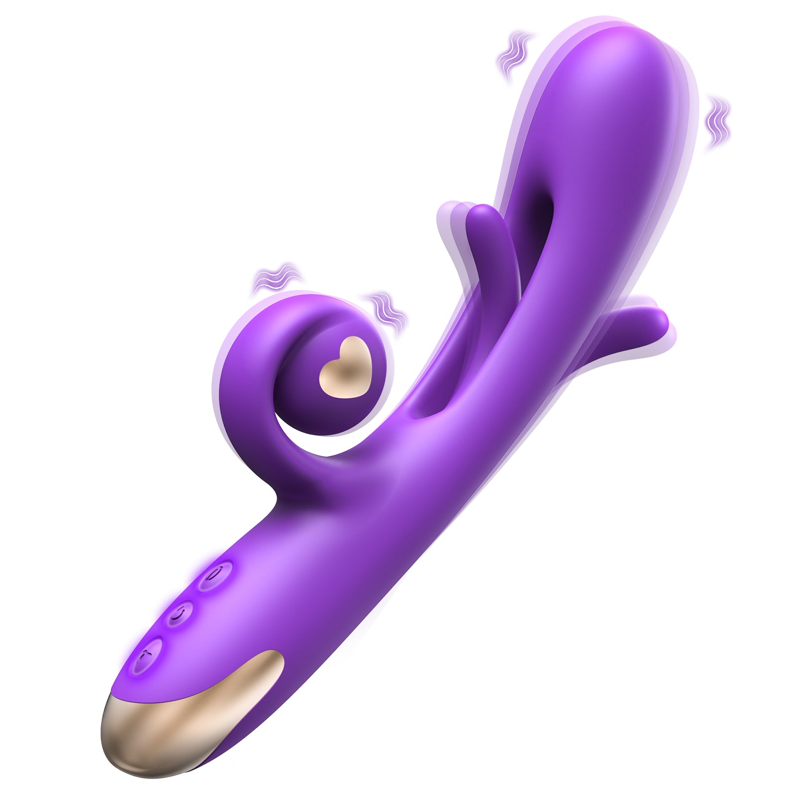 Flapping G Spot Vibrator Dildo: Rabbit Adult Toys with 10 Vibration 7 Flapping, Silicone Waterproof Personal Vibrator for Clitoral Nipple Anal Stimulation, Rechargeable Adult Toy for Women