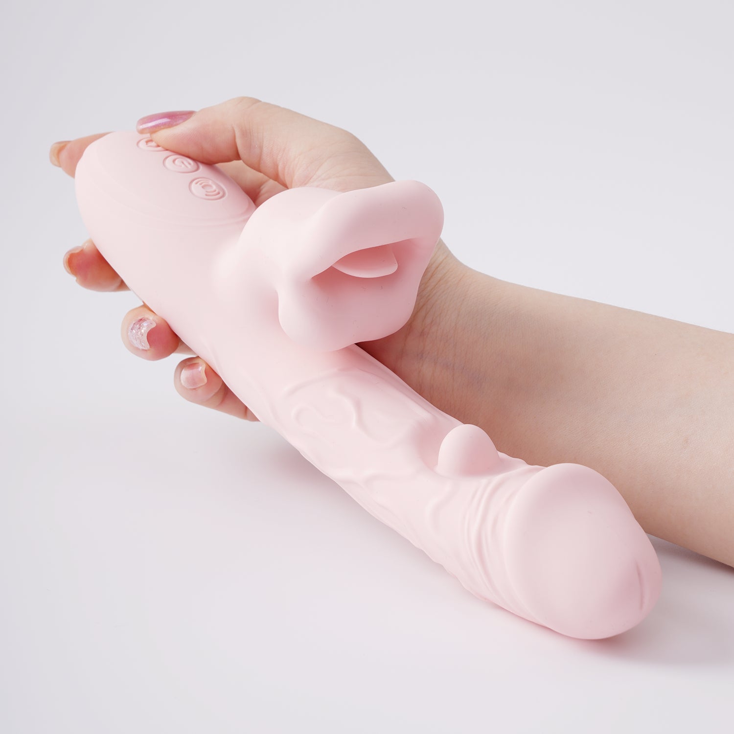 3-in-1 Tongue Dildo Vibrator