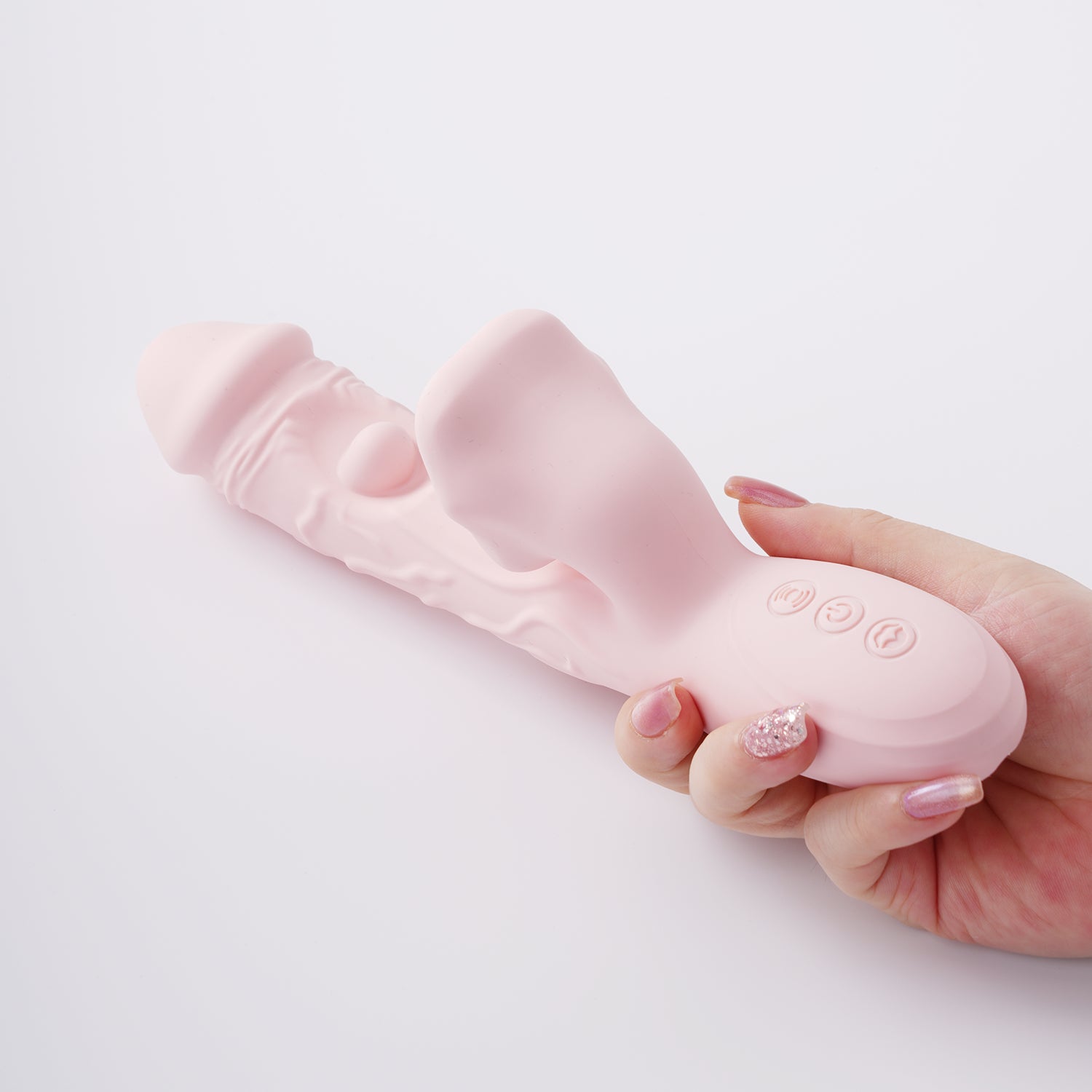 3-in-1 Tongue Dildo Vibrator