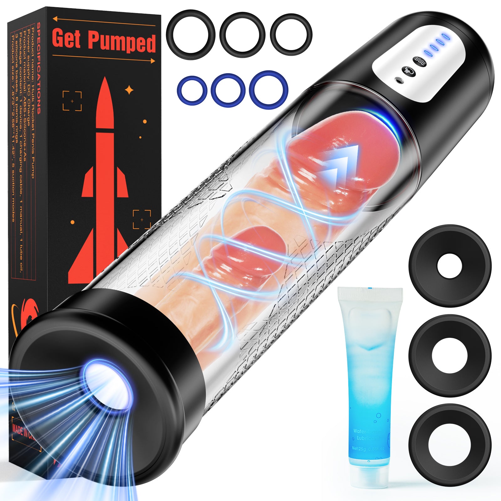 Electric Penis Pump Sex Toys