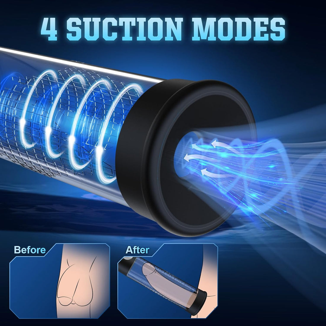Electric Penis Pump Sex Toys - Automatic Penis Vacuum Enlargement Pump