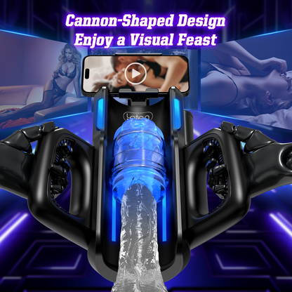 Sex Toys for Men Male Masturbator-Automatic Electric Male Sex Toys with 12times/s Thrusting, Men Sex Toys Adult Toys with Phone Holder and 2 Soft Silicone Pocket Pussy Hand Free Penis Training Stroker
