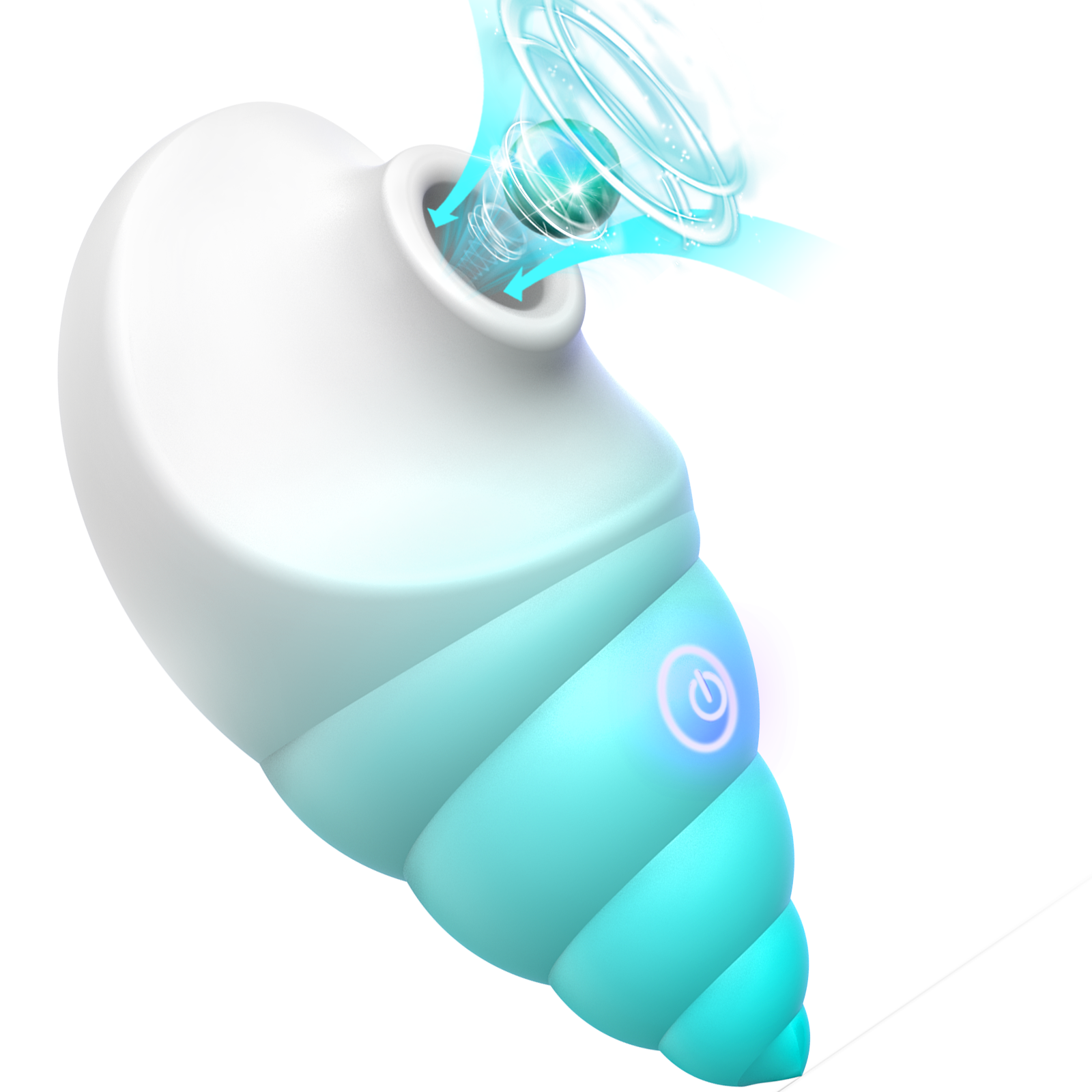 Sucking Vibrator Women Sex Toys - Bszone Conch Adult Sex Toys Clitoral Nipple Suction Vibrators with 10 Sucking Modes, Wide Opening Sucker Rose Mini Vibrater for Female Couples Adult Sex Games