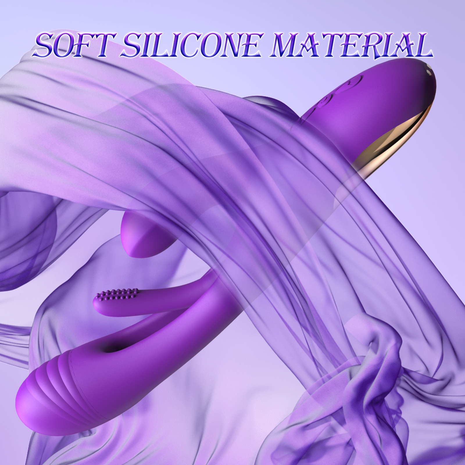 Vibrator Dildo Rabbit Sex Toys -LOVENOTE G Spot Vibrator Massager for Women Clitoral Nipple Stimulation, 3 in 1 Sex Toys with 14 Vibration & 7 Tongue Licking Flapping, Adult Product
