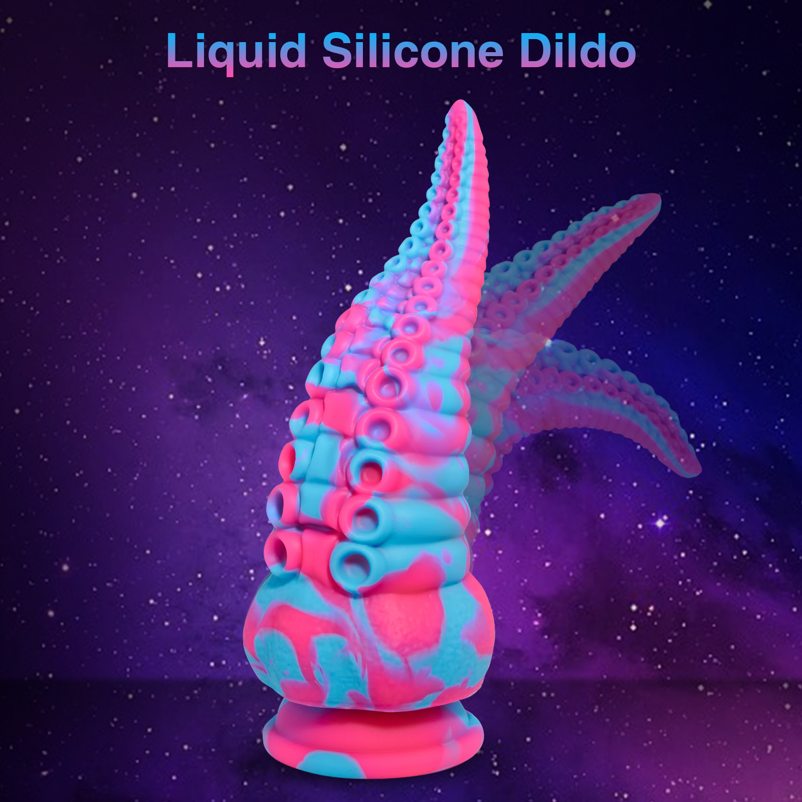 Monster Dildo Tentacle Adult Toy: Big Thick Dildos with Suction Cup for Women, Huge Fantasy Dildo with Octopus-Shape, 8.7” Silicone Giant Dildo