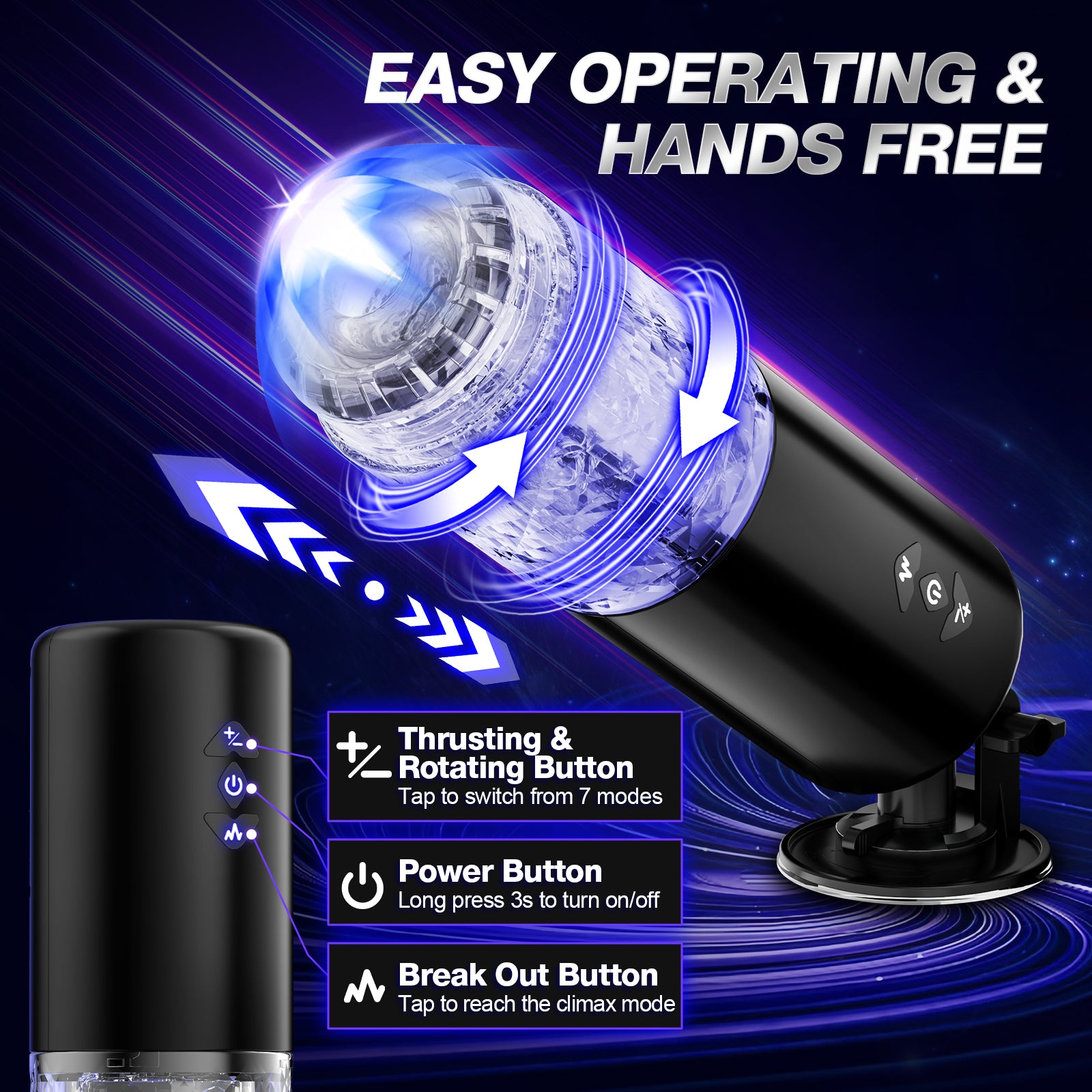 Meilingo: Male Masturbator Sex Toys for Men