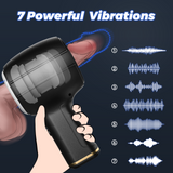 4 Thrusts 7 Vibrations Automatic Thrusting Waterproof Male Masturbator